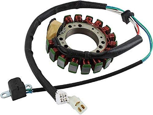 Bobina do estator DB Electrical 340-58009 compatível com/substituição para 600 Yfm600fwa Yamaha Grizzly 1998 4WV-85510-00-00