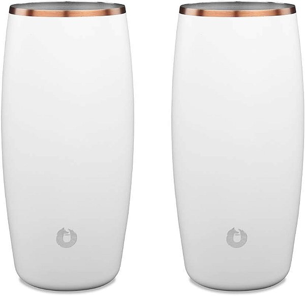 SNOWFOX Copo de Cerveja Isolado a Vácuo de Aço Inoxidável Premium Acessórios para Bar em Casa - Elegante Coquetelaria - Copos de Pint Leves - Elegante Copo de Bebida - Be