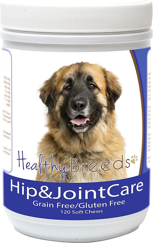 Cuidados com os Quadris e Articulações do Leonberger da Healthy Breeds 120 comprimidos.