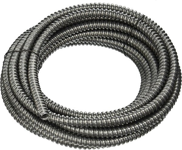 Woods 55082021 3/8 in. x 25 ft. Flex Alum Conduit, Silver
Tradução: Condutor de Alumínio Flexível Woods 55082021 3/8 pol. x 25 ft., Prateado