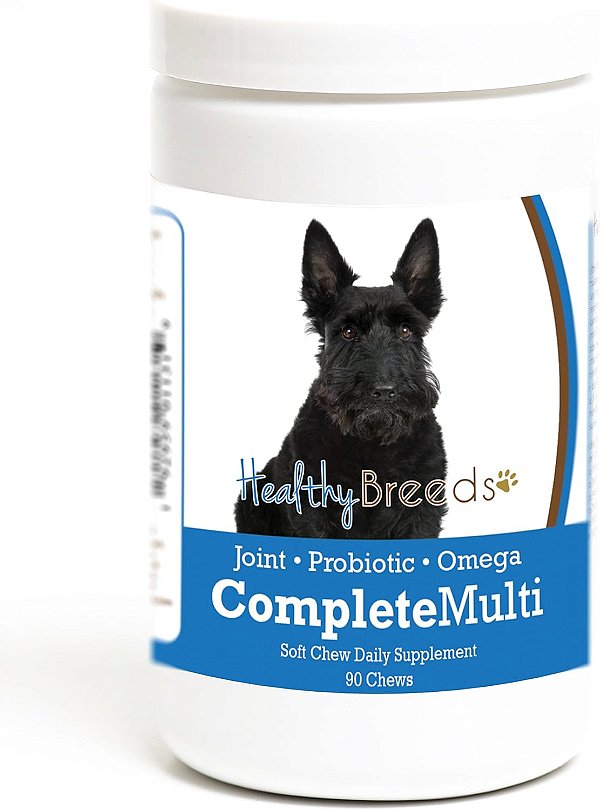 Suplemento Multivitamínico em Múltiplas Formas para Scottish Terrier - 90 comprimidos mastigáveis
