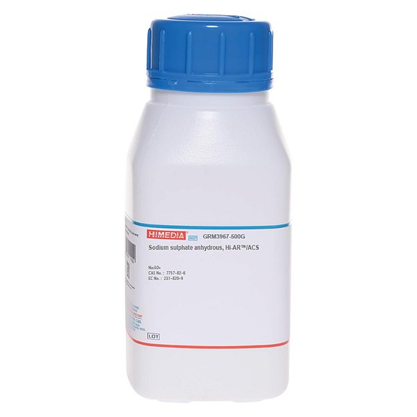 HiMedia GRM3967-500G Sulfato de sódio anidro, ACS, 500 g