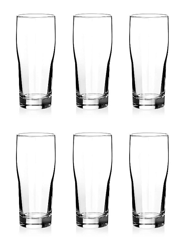 Copos de cerveja para degustação da North Mountain Supply, Empilháveis ​​- Ótimos para Degustação de Cerveja - 7 Onças - Conjunto de 6