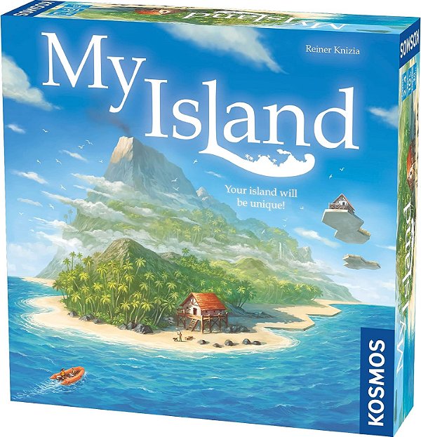 Thames & Kosmos Minha Ilha | Jogo de Tabuleiro Legacy | Jogos Kosmos | Multiplayer | 2-4 Jogadores | Jogo de Estratégia