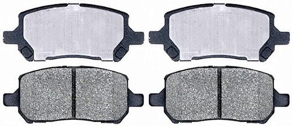 Conjunto de pastilhas de freio de disco de cerâmica de grau de serviço Raybestos SGD956C