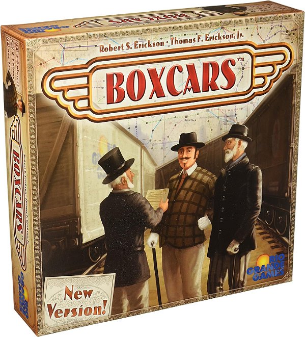 Jogo de Tabuleiro Boxcars.