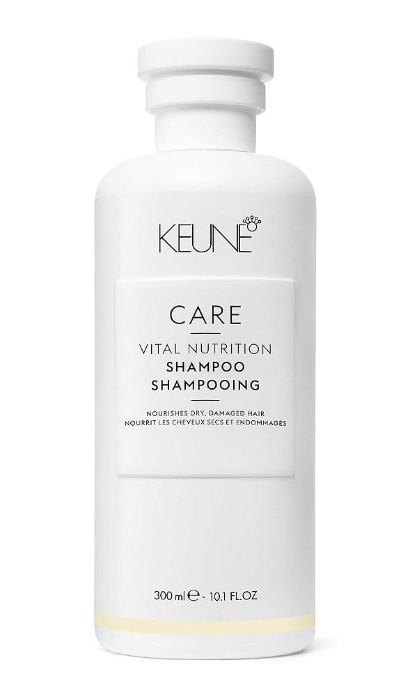 KEUNE CARE Shampoo Nutrição Vital, 10.1 Fl Oz (Pacote de 1)