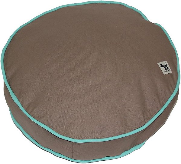 Capa de edredom para cachorro molly mutt Petite - Redonda - Estampa de Cavalos Selvagens - Mede 20’’x20’’x4’’ - 100% Algodão - Durável - Respirável - Sustentável -