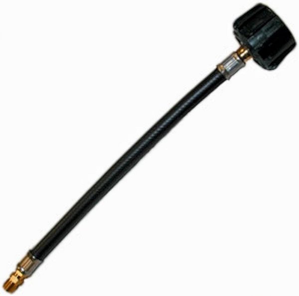Conector de mangueira de gás propano Camco Pigtail | Avaliado para 200.000 BTUs por hora | 20 polegadas (59073)
