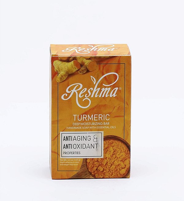 Reshma Beauty Sabonete de Açafrão | Infundido com Extrato de Açafrão, Óleo de Oliva, Óleo de Coco | Sabonete Clareador para Rosto e Corpo | Adequado para Pele Normal a Seca |