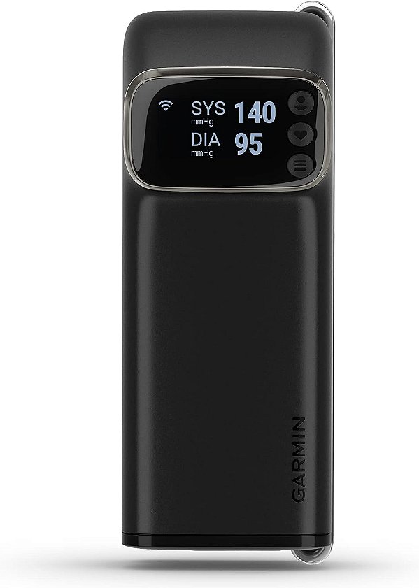Garmin Index™ BPM, Monitor de Pressão Arterial Inteligente, Dispositivo Médico Aprovado pela FDA, Fácil de Usar com Visor Incorporado