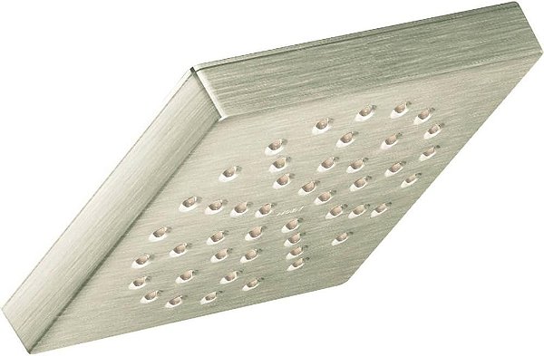 Chuveiro Monocomando Moen S6340BN 90 Degree com Tecnologia de Imersão e Taxa de Fluxo de 2.5 GPM, Níquel Escovado