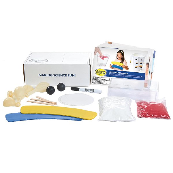 Kit de Ciências STEM: Kit de Ciências Misteriosas, Idade 8+ | Experimentos para Crianças, Conjunto de Química, Projetos STEM, Brinquedos Educacionais