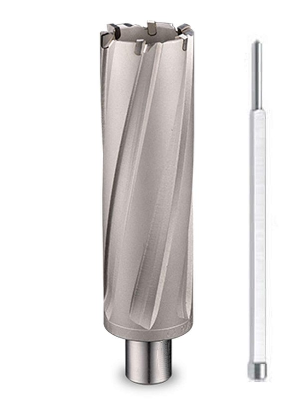 Brocas anulares de metal duro de 2-7/16 x 4 CS Unitec 9-1-478 TCT Hornet com revestimento de carbeto de tungstênio, diâmetro de corte de 2-7/16 pole