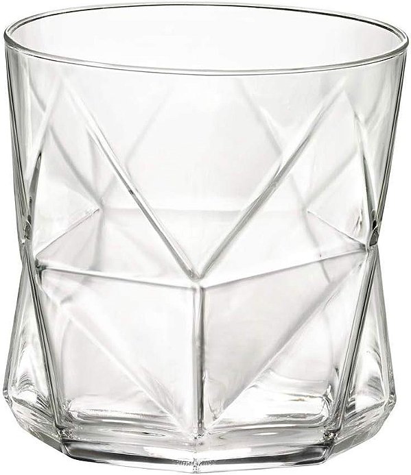 Bormioli Rocco - 234510GRB021990 Bormioli Rocco Conjunto de Copos Cassiopeia Rocks, Transparente, Conjunto de Copos de 11,25 oz