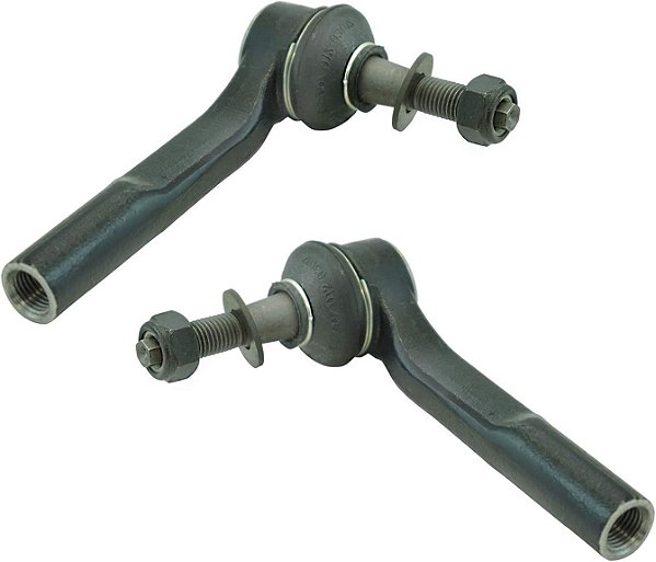 Conjunto de 2 pares de kit de extremidade externa da barra de acoplamento esquerda e direita compatível com Saab 9-3 9-5