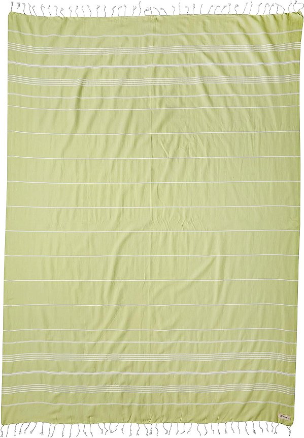 Bersuse 100% Algodão - Cobertor de Jogo Anatolia XL Toalha Turca - 61 x 82 Polegadas, Verde Pistache
