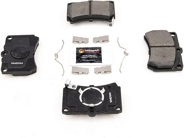 Pastilhas de freio semi-metálicas MAGMA Premium PMD319M, dianteiras