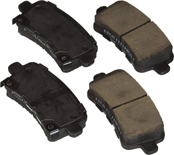 Centric 105.14302 Posi Quiet Premium Ceramic Conjunto de Pastilhas de Freio a Disco Traseiras para Modelos Selecionados Buick, Chevrolet e Saab Years