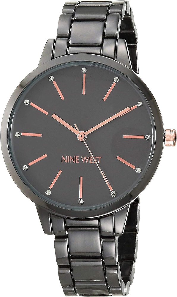 Relógio de Pulseira com Cristais para Mulheres da Nine West