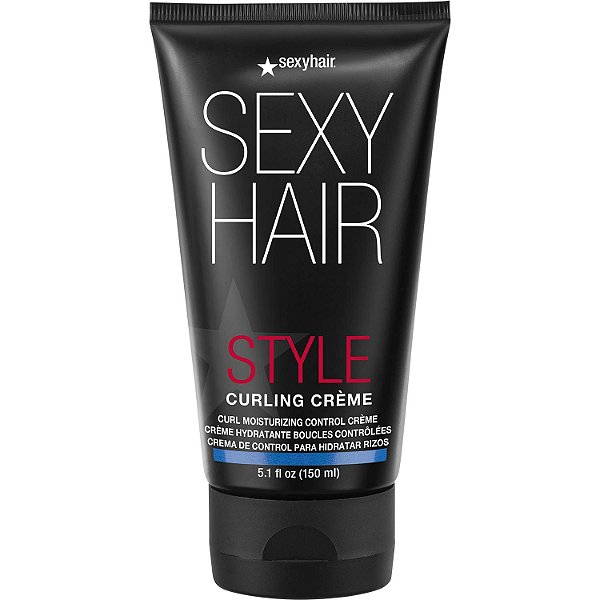 Creme Modelador de Cachos SexyHair Style Curling Crème | Controle de Umidade e Frizz | Controle Leve | Mantém a Umidade e Combate o Frizz