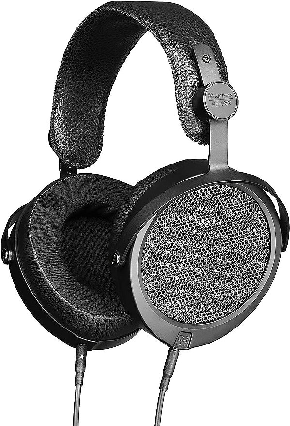 Fone de ouvido aberto over-ear magnético planar HIFIMAN HE5XX, preto