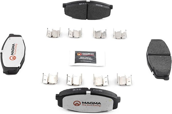 Pastilhas de freio cerâmicas MAGMA Pro-Series PSD207C, dianteiras