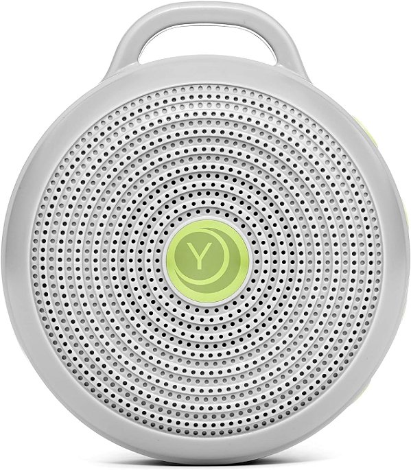 Máquina de Som Portátil Yogasleep Hushh para Ruído Branco para Bebê, 3 Sons Naturais Relaxantes com Controle de Volume, Tamanho Compacto, Cancelamento de Ruído para Ajuda ao Sono, Privacidade no