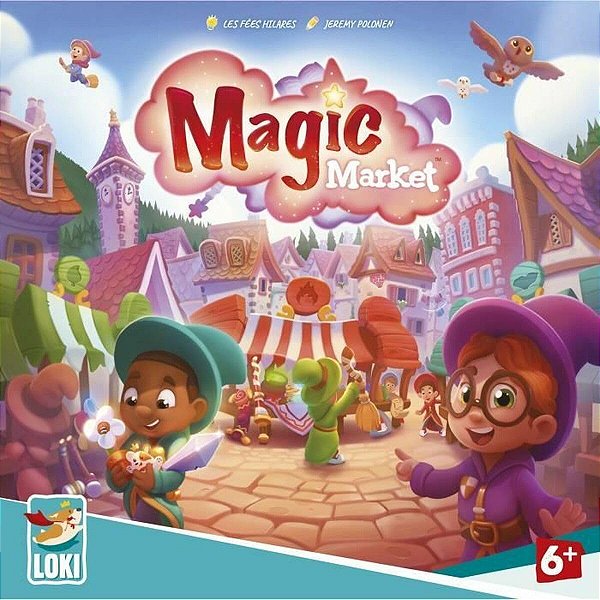 Loki: Mercado Mágico, Jogo de Tabuleiro de Estratégia, Jogabilidade Envolvedora para Crianças, Fácil de Aprender em Minutos, de 2 a 4 Jogadores, para Idades a partir de 6 anos