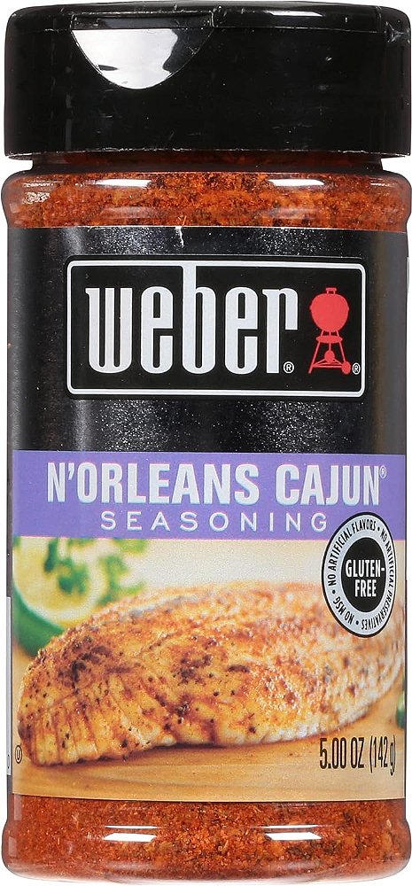 Temporada de Cajun Weber N'Orleans, 5 Onças (Pacote com 6)