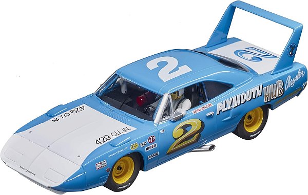 Carreira 27658 Plymouth Superbird Nº. 2 1:32 Escala Analógica Slot Car Veículo de Corrida de Pista de Slot Evolution Carreira