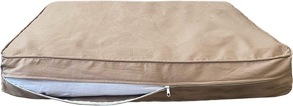 Capa de cama para cachorros pequenos Molly Mutt - Estampa de Cavalos Selvagens - Mede 22”x27”x5’’ - 100% Algodão - Durável - Respirável - Sustentável - Lavável à máquina