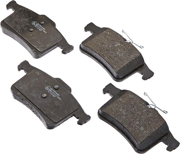 Conjunto de pastilhas de freio a disco semimetálicas de grau profissional Raybestos PGD1449M