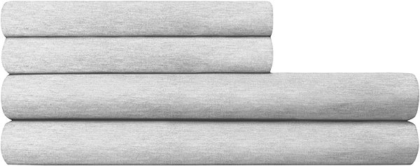 Calvin Klein Modern Cotton Lençol de Plano de 1 Peça, Tamanho Completo, Algodão Modal 170 GSM (Cinza)