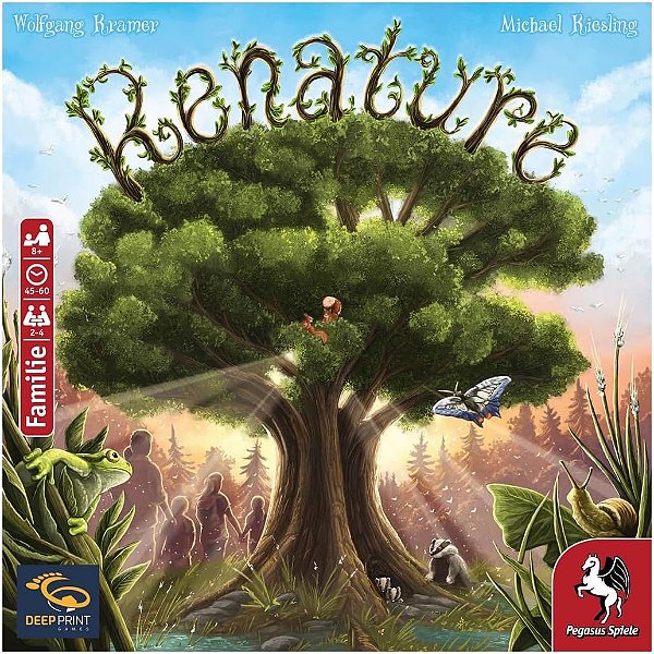 Capstone Games: Renature, Jogo de Tabuleiro de Estratégia, Transforme o Vale Poluído em um Ecossistema Próspero, Regras Fáceis de Seguir, Para Maiores de 14 Anos