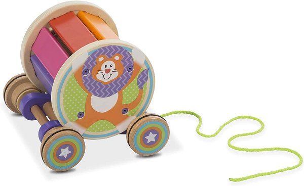 Melissa & Doug Puxar e Tocar Xilofone