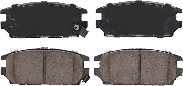 Conjunto de pastilhas de freio traseiras Wagner QuickStop ZD532 para 2007 Mitsubishi Eclipse.