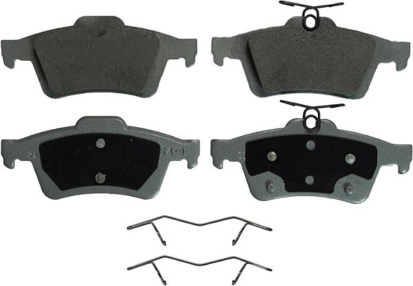 Conjunto de pastilhas de freio de disco cerâmico Wagner Brake ThermoQuiet QC1564