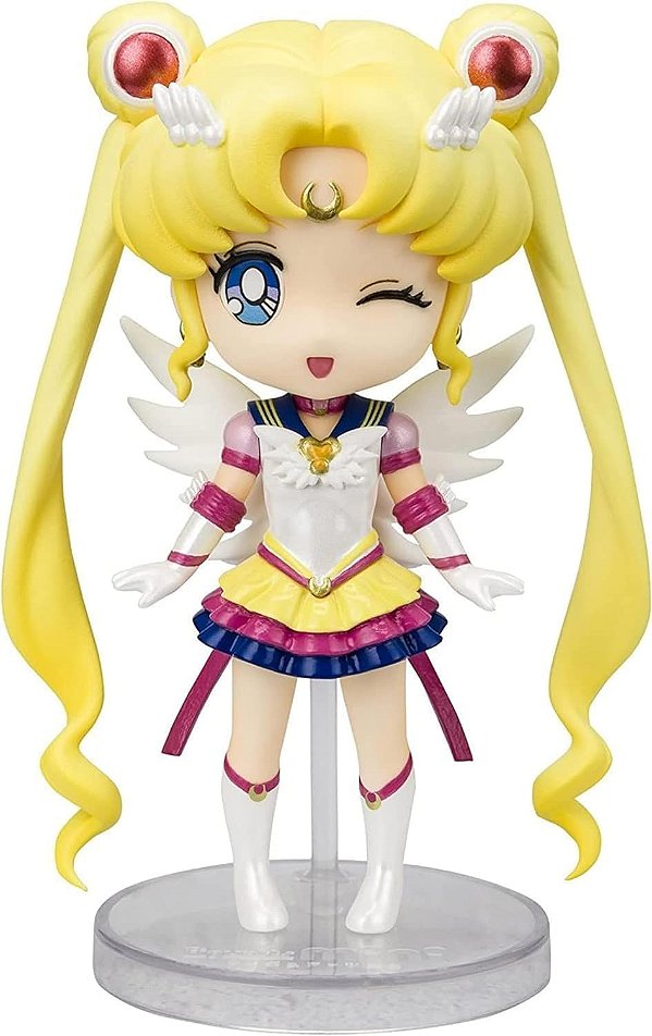 Tamashii Nations - Pretty Guardian Sailor Moon Cosmos - Eternal Sailor Moon (Edição Cosmos), Bandai Spirits Figuarts Mini