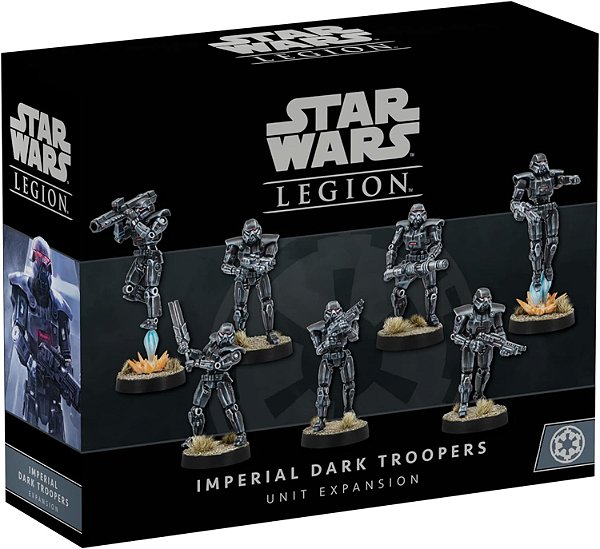 Expansão Star Wars Legion Dark Troopers | Jogo de Batalha de Miniaturas para Dois Jogadores | Jogo de Estratégia para Adultos e Adolescentes | Idade 14+ | Tempo médio de jogo 3 horas | Feito por Atomic Mass Games