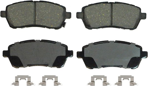 Conjunto de pastilhas de freio dianteiras Wagner QuickStop ZD1454A para Mazda 2 2011