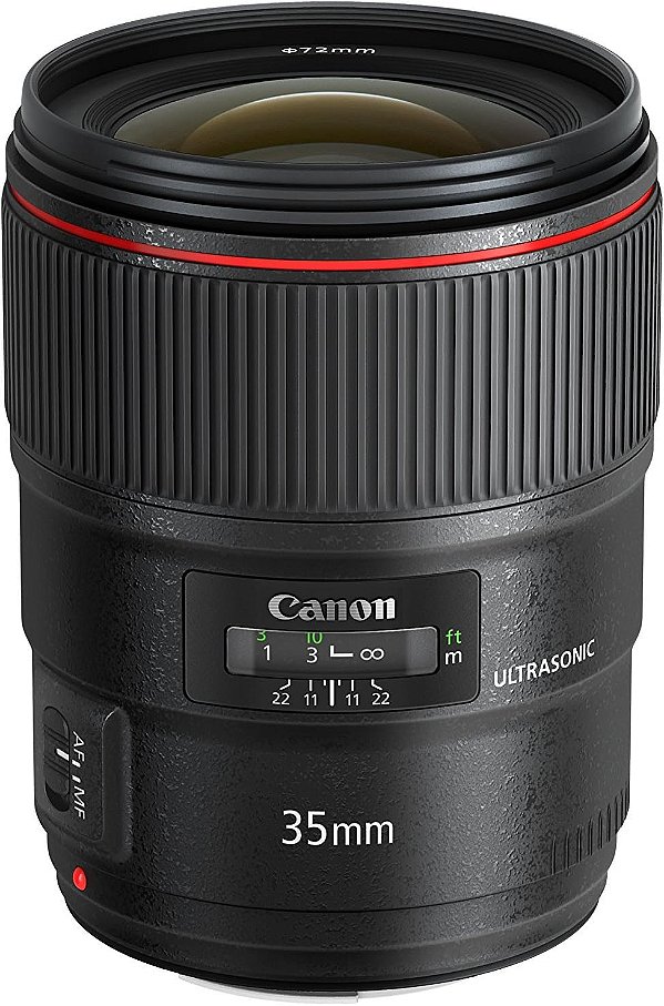Lente Canon EF 35mm f/1.4L II USM (Modelo Internacional) Sem Garantia