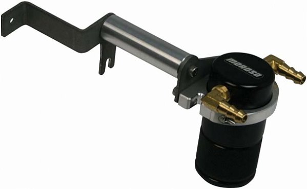 Separador de ar/óleo Moroso 85653, Preto
