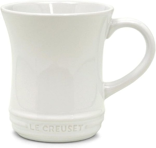 Caneca de Chá Le Creuset em Cerâmica, 14 oz., Branca