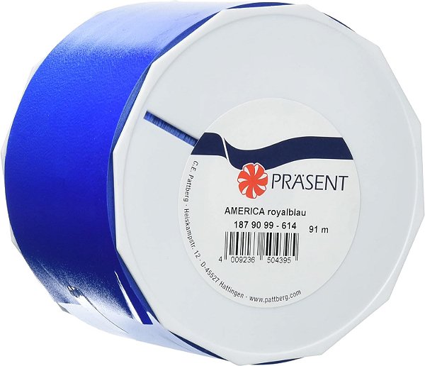 Fita de Poliéster Morex, 90 mm - 91 m, Azul