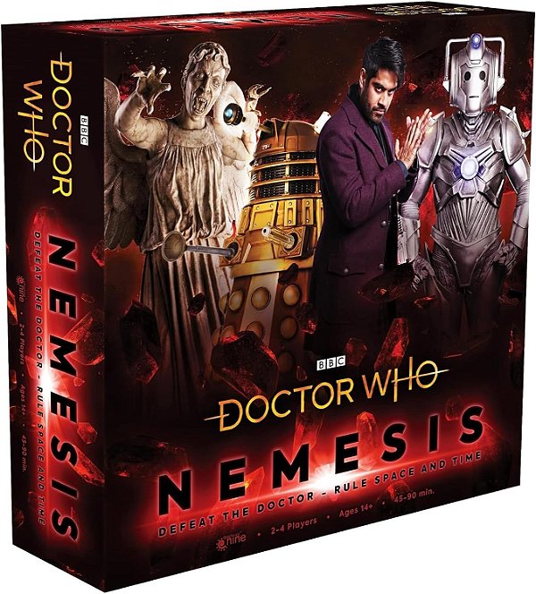 Doctor Who: Nemesis - Jogo de Tabuleiro, Gale Force Nine, 14 anos ou mais, 2-4 jogadores, 45-90 minutos