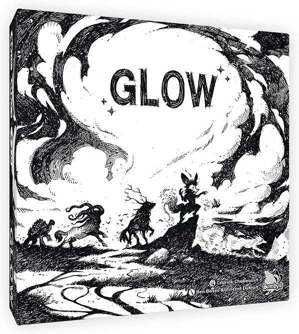 Bombyx Glow | Um jogo de Draft de cartas, rolagem de dados e combinações para 2-4 jogadores