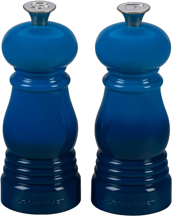 Le Creuset Conjunto de Moedores de Sal e Pimenta Petite, 5 x 2 cada, Marseille