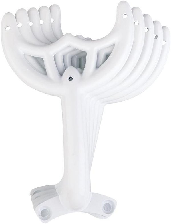 Braços de lâmina de ventilador de reposição Westinghouse Lighting SL2P 7740600, acabamento branco de 52 polegadas, pacote com cinco, 4.38x6.75x1.38, 5 unidades.