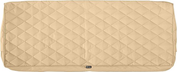 Capa de Almofada Acolchoada Resistente à Água Montlake FadeSafe FadeSafe para Banco/Settee de Pátio, 54 x 18 x 3 Polegadas, Camomila